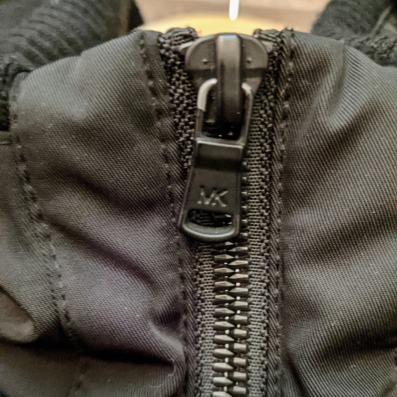 Michael Kors Black Wool Pea Coat Jacket Size Med - Picture 4 of 11